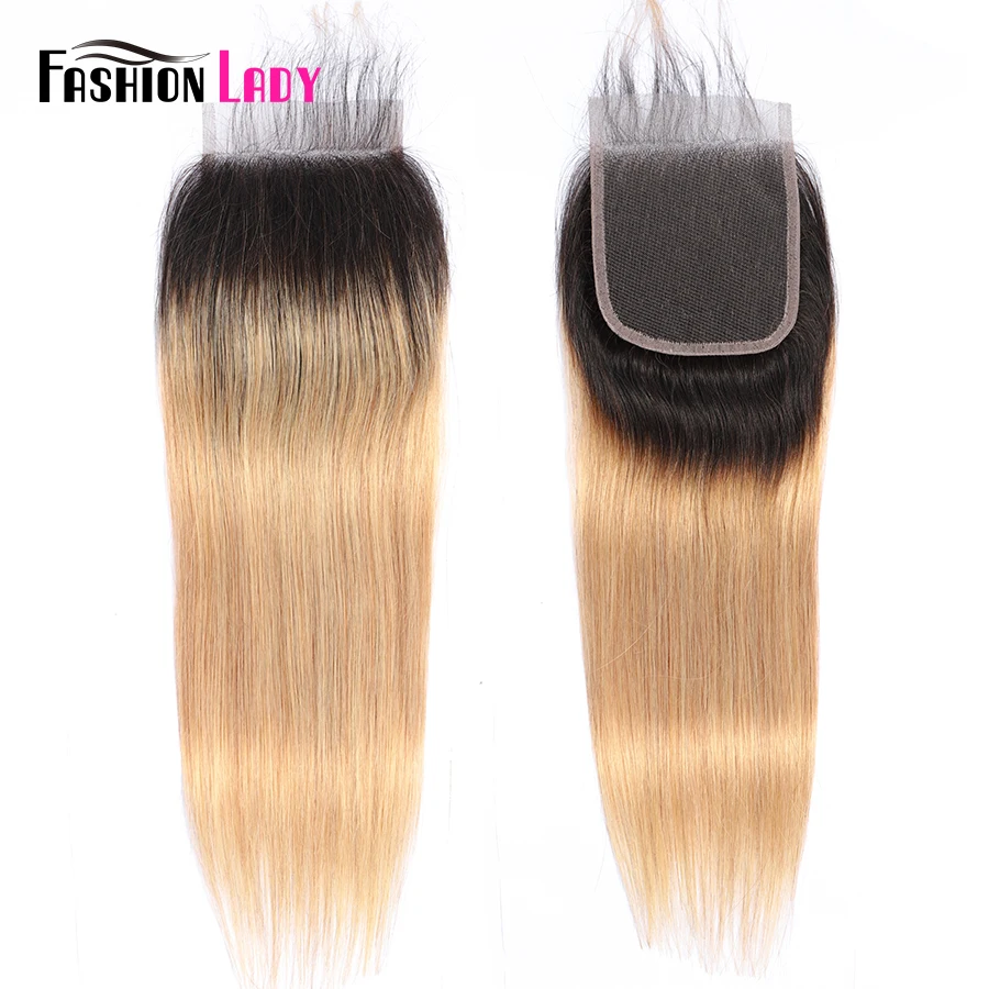 Fashion Lady Pre-Colored Malaysian Closure With Baby Hair Blonde Lace Closure Ombre 1b/27 Color 100% Human Hair Non-remy
Fashion Lady Pre-Colored Malaysian Closure With Baby Hair Blonde Lace Closure Ombre 1b/27 Color 100% Human Hair Non-remy