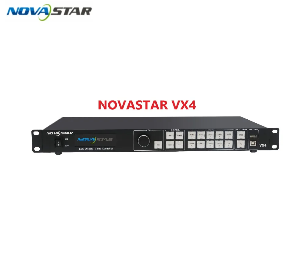 Фото Оригинальный светодиодный видеопроцессор Novastar VX4 дисплей видео контроллер CCTV(China)