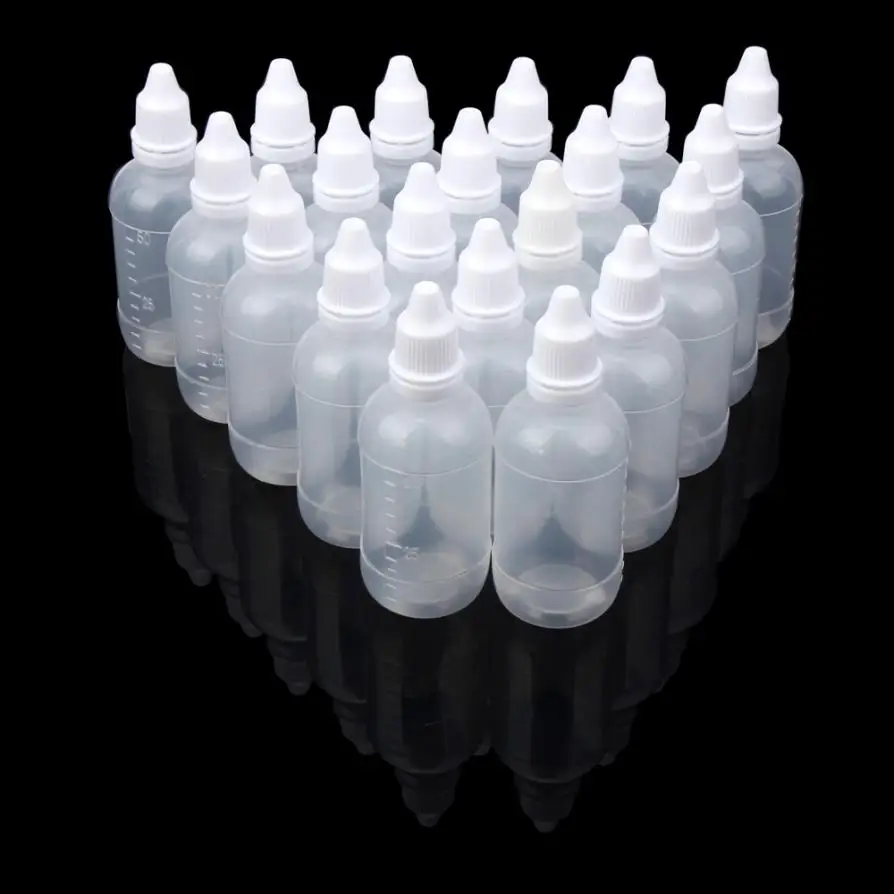 Beauty Girl 25/50/100PCS 50ml Empty Plastic Squeezable Dropper Bottles Eye Liquid Dropper July 19
Beauty Girl 25/50/100PCS 50ml Empty Plastic Squeezable Dropper Bottles Eye Liquid Dropper July 19