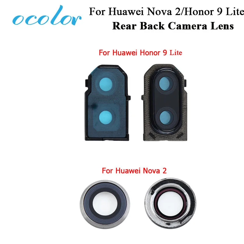 Чехол ocolor для Huawei Nova 2 Honor 9 Lite стеклянный чехол задней камеры аксессуары