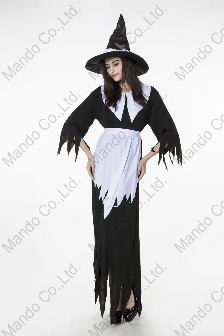 Adult Women White Black Witch Lady Fancy Dress Halloween Cosplay Costume Outfit
Adult Women White Black Witch Lady Fancy Dress Halloween Cosplay Costume Outfit