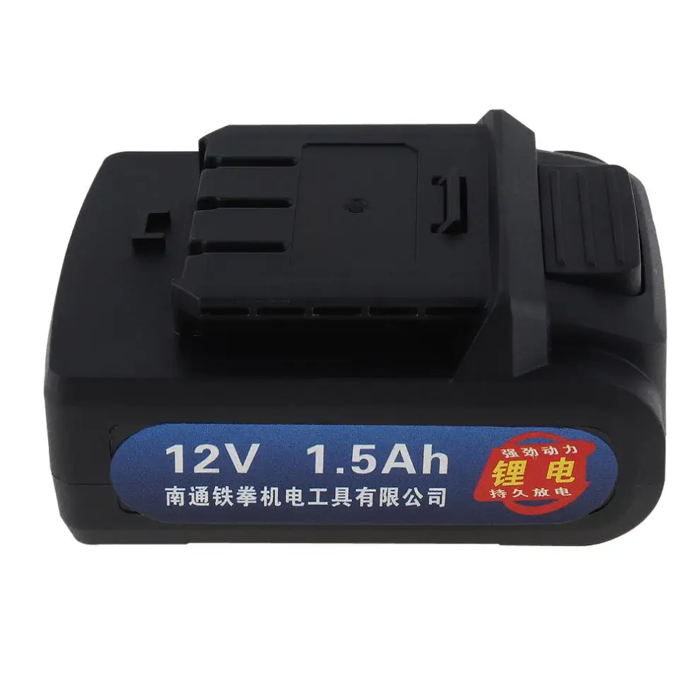 Universal 12V Max 3 x 1500mAh Li-ion Rechargeable Battery with Flat Push Type for Electric Drill / Electric Screw Driver
Universal 12V Max 3 x 1500mAh Li-ion Rechargeable Battery with Flat Push Type for Electric Drill / Electric Screw Driver