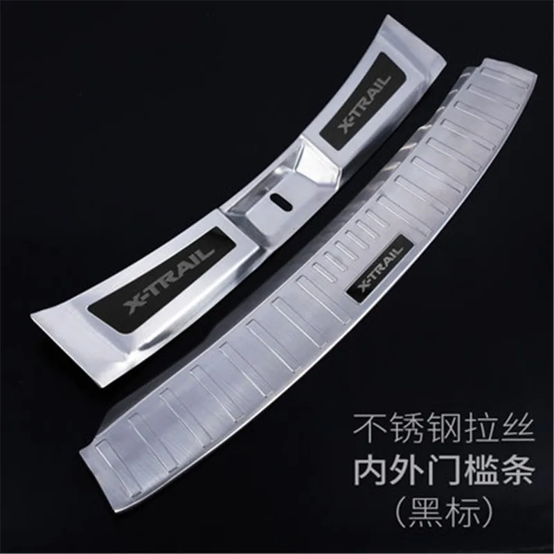 For Nissan X-Trail T32 Rogue 2017 2018 2019 stainless steel Rear Bumper Protector Sill Trunk Rear guard Tread Plate
For Nissan X-Trail T32 Rogue 2017 2018 2019 stainless steel Rear Bumper Protector Sill Trunk Rear guard Tread Plate