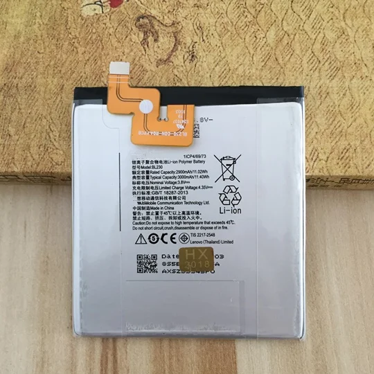 100% New Tested High quality 3000mAh BL230 battery Batterie for Lenovo Vibe Z2 k920 mini
100% New Tested High quality 3000mAh BL230 battery Batterie for Lenovo Vibe Z2 k920 mini
