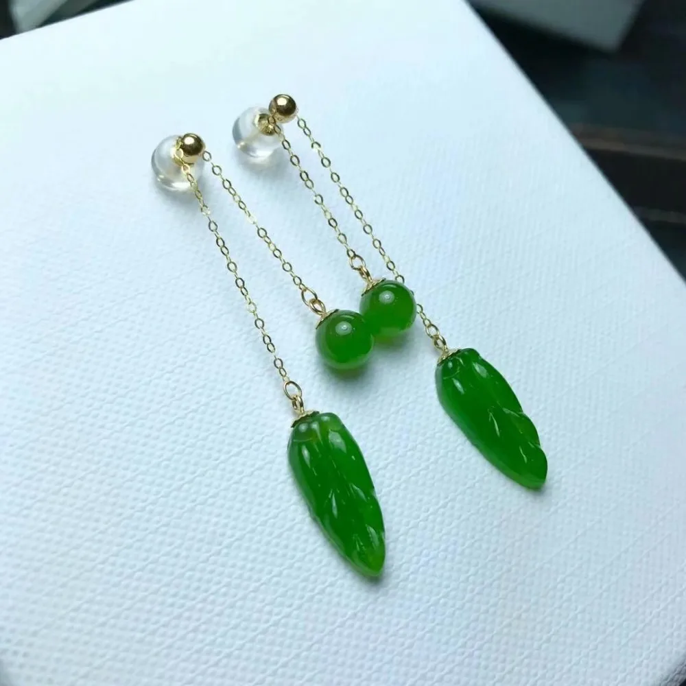 SHILOVEM 18k yellow gold Natural Jasper drop earring classic fine Jewelry women wedding new gift wholesale myme0716.501by
SHILOVEM 18k yellow gold Natural Jasper drop earring classic fine Jewelry women wedding new gift wholesale myme0716.501by