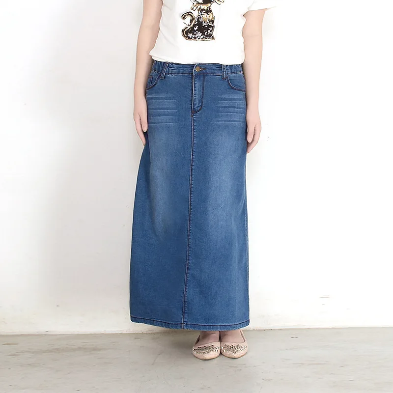 Vintage Maxi Long Skirts Womens Denim Skirt Summer 2020 High Waist OL Work Office Skirts Jeans Skirt
Vintage Maxi Long Skirts Womens Denim Skirt Summer 2020 High Waist OL Work Office Skirts Jeans Skirt