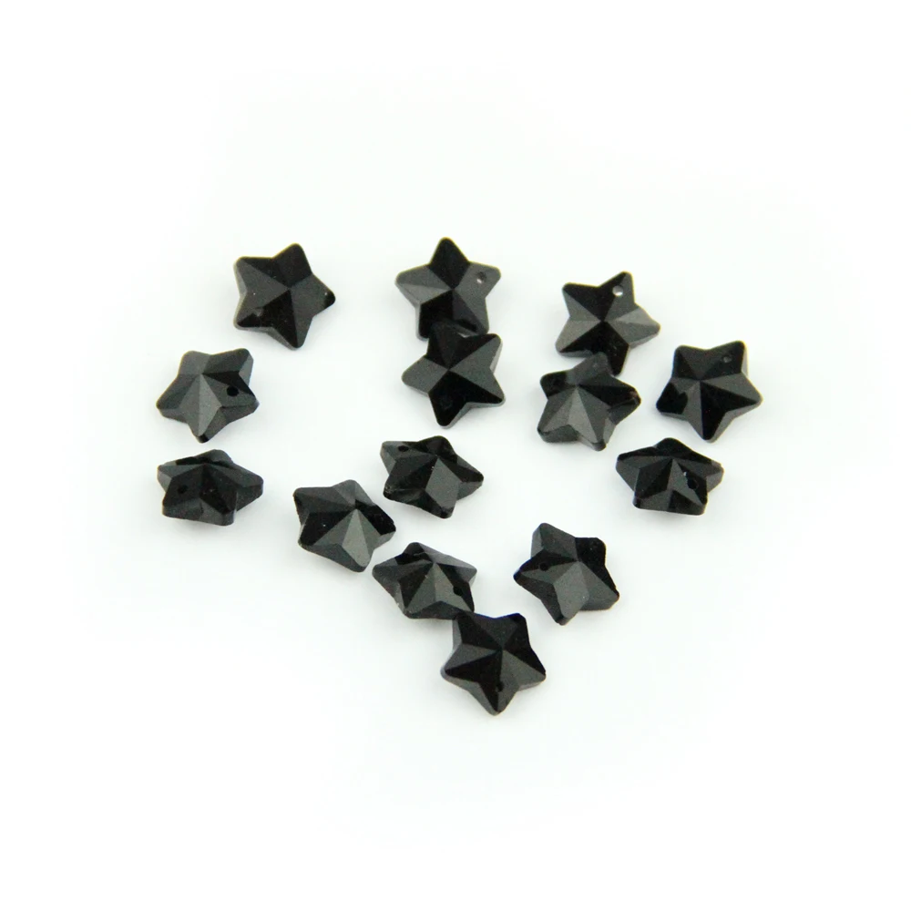 Black 14mm Crystal Handmade Beads 100-2000pcs Crystal Five Stars Beads Top Quality Glass For Jewelry Wedding Decoration DIY
Black 14mm Crystal Handmade Beads 100-2000pcs Crystal Five Stars Beads Top Quality Glass For Jewelry Wedding Decoration DIY