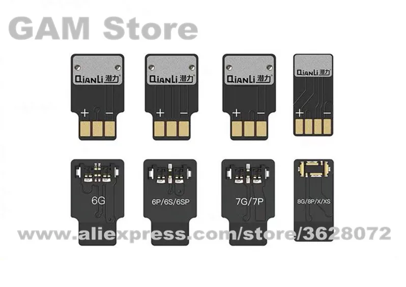 Зажим для аккумулятора iPhone 6 6Plus 6S 6SP 7 7P 8 8P X XS Пряжка зажим кабеля питания