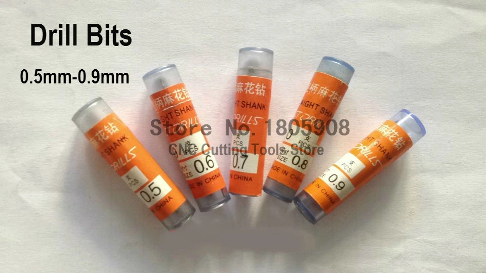 wholesale 50pcs Micro Drills Set 0.5mm~0.9mm Pcb Cnc Press Fits Dremel Bits Carbide Micro Drill Bits CNC PCB Dremel Drill Bits
wholesale 50pcs Micro Drills Set 0.5mm~0.9mm Pcb Cnc Press Fits Dremel Bits Carbide Micro Drill Bits CNC PCB Dremel Drill Bits