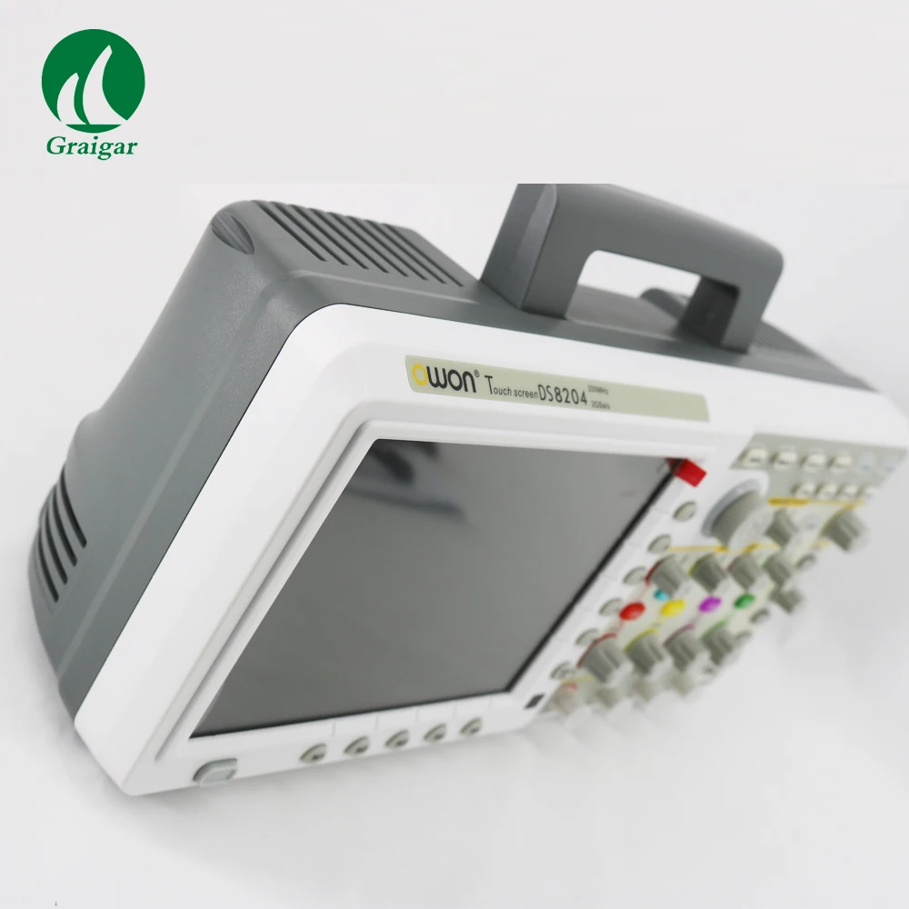 Цифровой осциллограф OWON TDS8204, 4-канальный, ширина диапазона 200 МГц, длина записи 2 ГГц/с 7,6 м, цветной ЖК-дисплей с сенсорным экраном 8 дюймов
Цифровой осциллограф OWON TDS8204, 4-канальный, ширина диапазона 200 МГц, длина записи 2 ГГц/с 7,6 м, цветной ЖК-дисплей с сенсорным экраном 8 дюймов