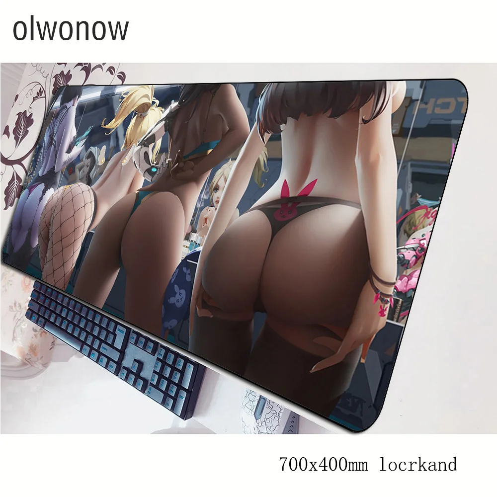 Игровой коврик для мыши ow 700x400x3 мм большой геймерский компьютерный Настольный и