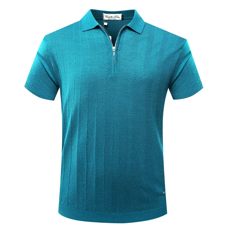 Castello dOro T shirt men 2018 spring turn down collar fashion comfort geometry designed solid color gentleman free shipping
Castello dOro T shirt men 2018 spring turn down collar fashion comfort geometry designed solid color gentleman free shipping