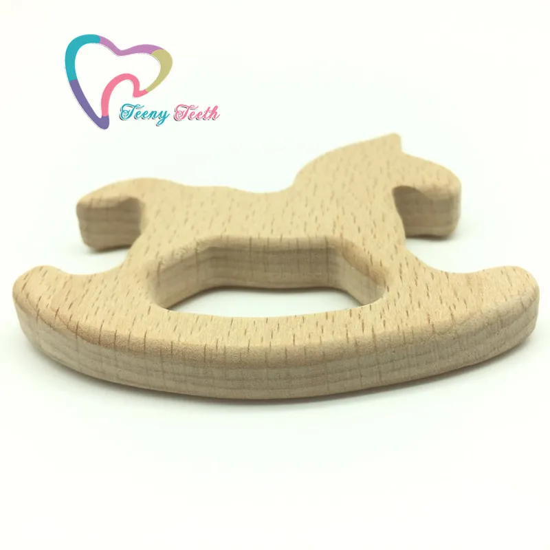 Teeny Teeth 5 pcs Wood rocking horse baby teether pendants for infants wood teether toys for DIY baby wood teething pendants
Teeny Teeth 5 pcs Wood rocking horse baby teether pendants for infants wood teether toys for DIY baby wood teething pendants