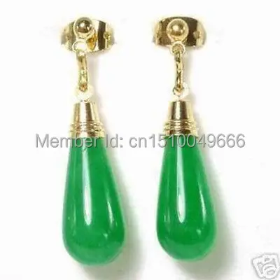 Charming green/ red /colorful pink jade danlge earrings free shipping | Украшения и аксессуары