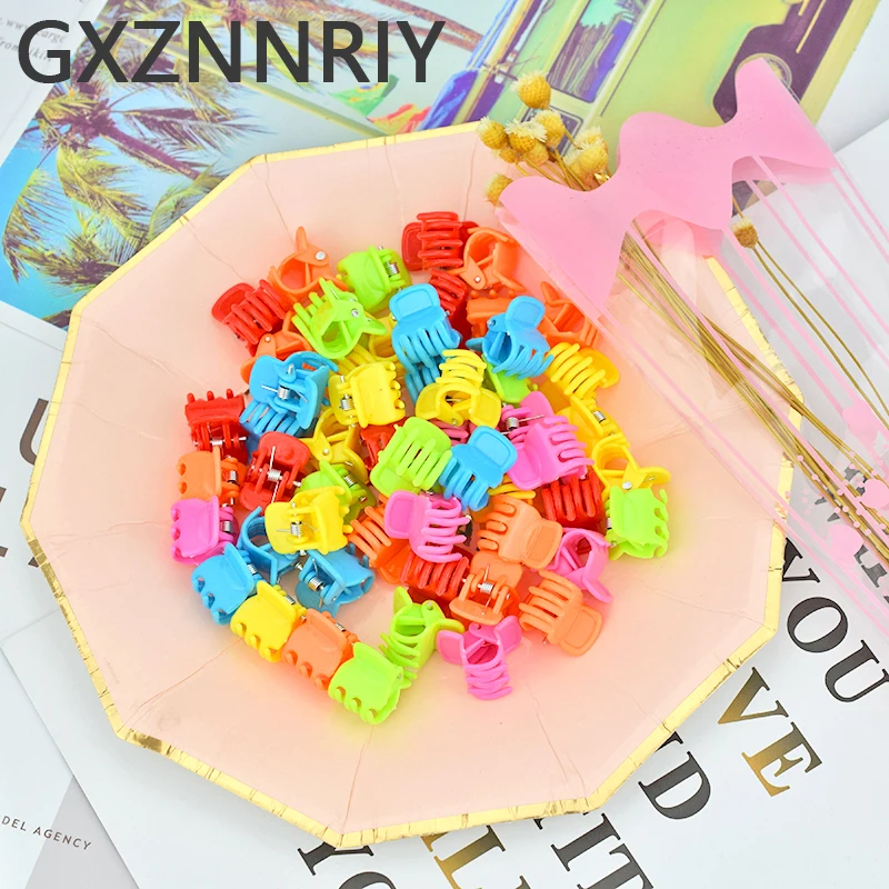 GXZNNRIY 1.5cm 50pcs/pack Mix Color Plastic Hair Clips for Girls Claw Clip Baby Kids Hair Accessories Women Hairclips Gifts
GXZNNRIY 1.5cm 50pcs/pack Mix Color Plastic Hair Clips for Girls Claw Clip Baby Kids Hair Accessories Women Hairclips Gifts