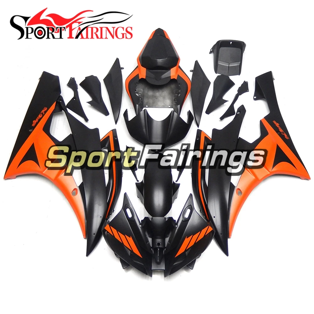 Full Fairings For Yamaha 2006 2007 YZF-600 R6 ABS Injection Motorcycle YZF-600 R6 06 07 Bodywork Orange Matte Black Cowlings
Full Fairings For Yamaha 2006 2007 YZF-600 R6 ABS Injection Motorcycle YZF-600 R6 06 07 Bodywork Orange Matte Black Cowlings
