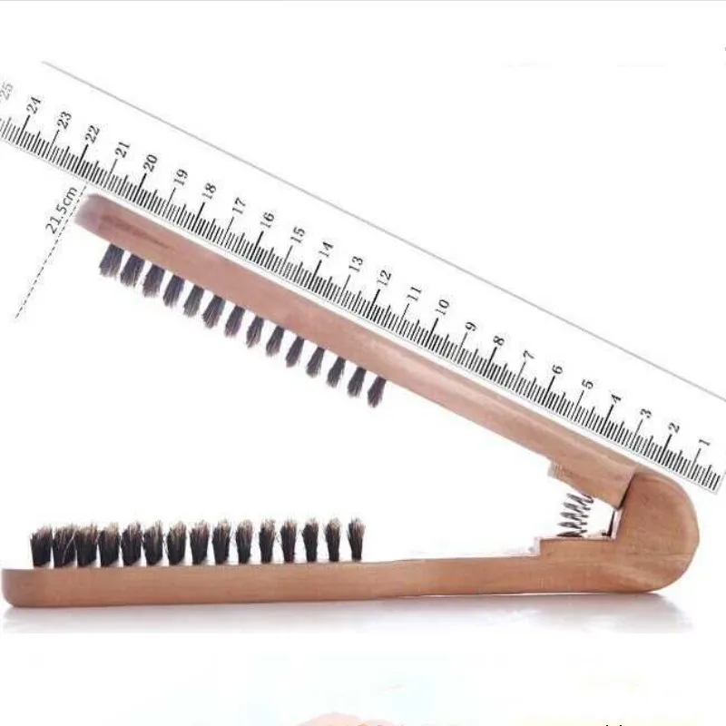 Anti-static Hair Curl Straight Massage Comb Brush Styling Tools Wild Boar Mane Hair Brush Straightener Brush V Straight Comb
Anti-static Hair Curl Straight Massage Comb Brush Styling Tools Wild Boar Mane Hair Brush Straightener Brush V Straight Comb