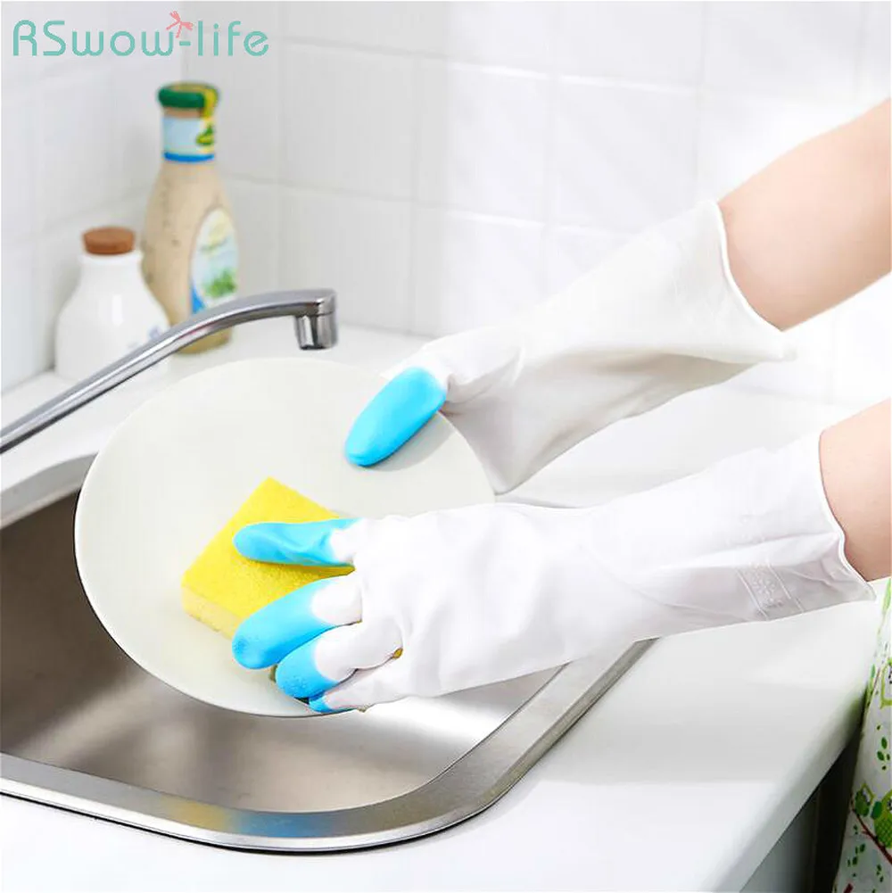 Kitchen Gloves Durable Waterproof Brush Bowl Housework Cleaning Gloves Non-slip Dishwashing Gloves For Household Cleaning Tools
Kitchen Gloves Durable Waterproof Brush Bowl Housework Cleaning Gloves Non-slip Dishwashing Gloves For Household Cleaning Tools