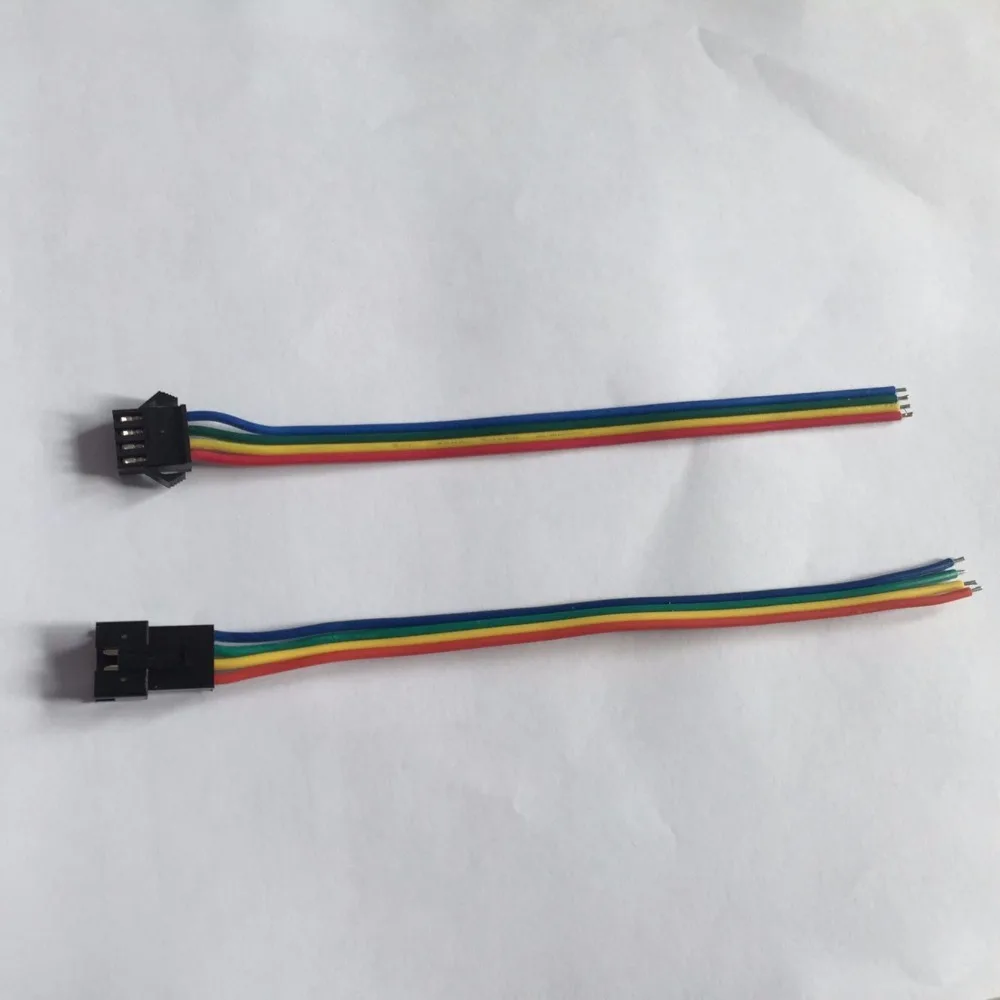 4-контактные разъемы jst sm; С каждая длина кабеля 15 см, провод 20AWG; Штекер и гнездо
4-контактные разъемы jst sm; С каждая длина кабеля 15 см, провод 20AWG; Штекер и гнездо