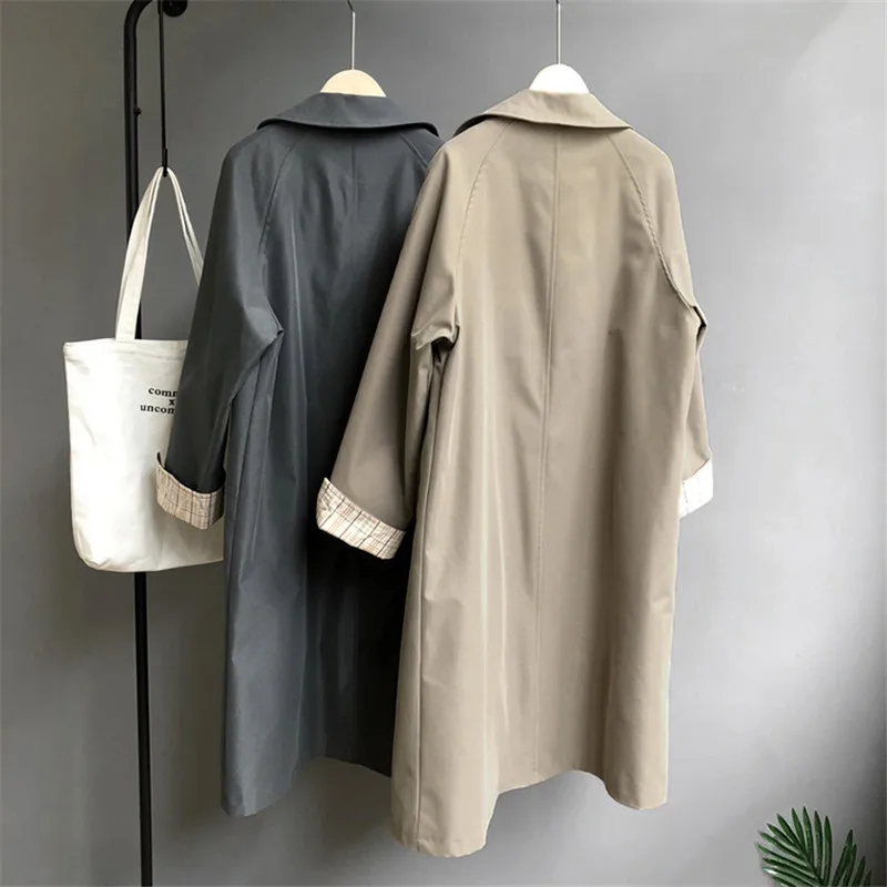 Winter Breasted Solid Trench Coat For Women 2018 Autumn Outwear Long Trench Coat British Style Casaco Feminino ZCX1598
Winter Breasted Solid Trench Coat For Women 2018 Autumn Outwear Long Trench Coat British Style Casaco Feminino ZCX1598