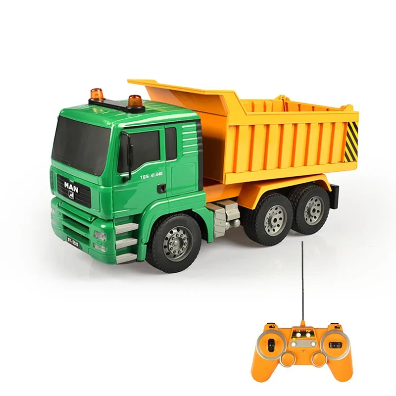 Simulation Remote Control Engineering Vehicle 1:20 One Key Electric RC Tipper Dump Truck Transportation Model With Sound Light
Simulation Remote Control Engineering Vehicle 1:20 One Key Electric RC Tipper Dump Truck Transportation Model With Sound Light