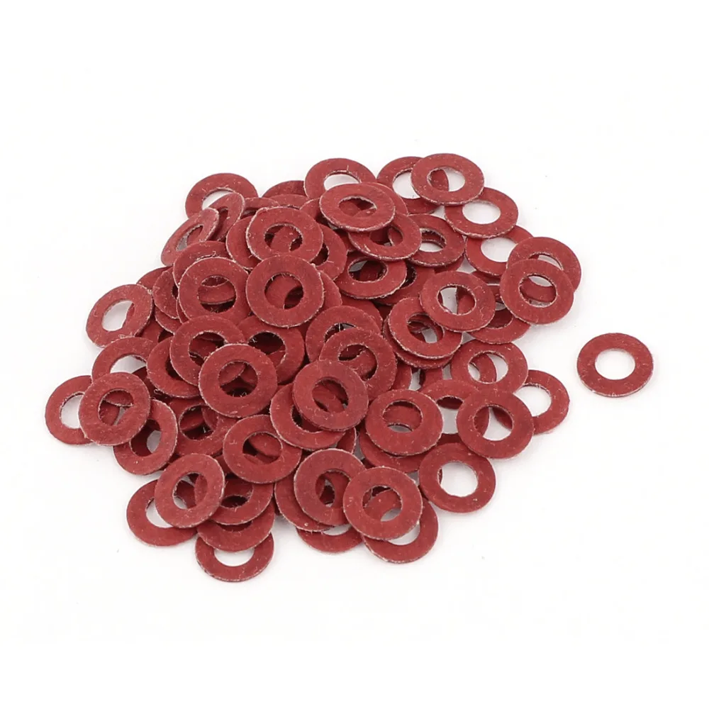 100Pcs 3Sizes Red Gaskets Fiber Motherboard Insulating Fiber Washers 3x6x0.5mm 3x7x0.8mm 3x8x1mm for 3mm Diameter Screw
100Pcs 3Sizes Red Gaskets Fiber Motherboard Insulating Fiber Washers 3x6x0.5mm 3x7x0.8mm 3x8x1mm for 3mm Diameter Screw