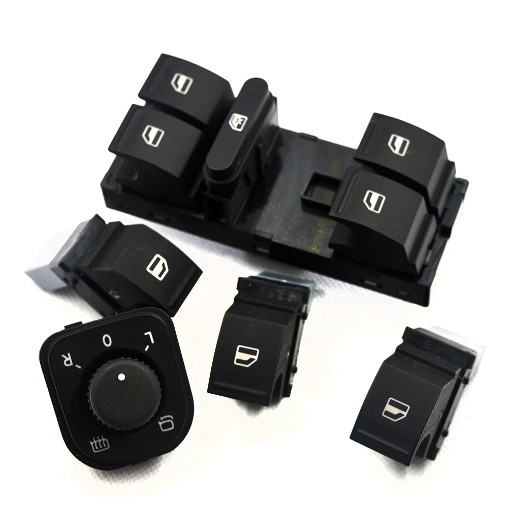 5Pcs New Power mirror switch Window Switch Button For Volkswagen VW Jetta MK5 golf 5 6 tiguan passat b6 CC 1K0 959 565J
5Pcs New Power mirror switch Window Switch Button For Volkswagen VW Jetta MK5 golf 5 6 tiguan passat b6 CC 1K0 959 565J