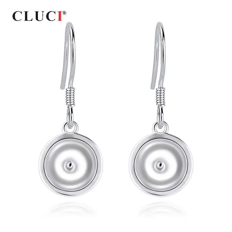 CLUCI 925 Sterling Silver Women Zircon Pearl Ring Mounting Round Back Zircon Design Drop Earrings Jewelry Gift for Women SE142SB
CLUCI 925 Sterling Silver Women Zircon Pearl Ring Mounting Round Back Zircon Design Drop Earrings Jewelry Gift for Women SE142SB
