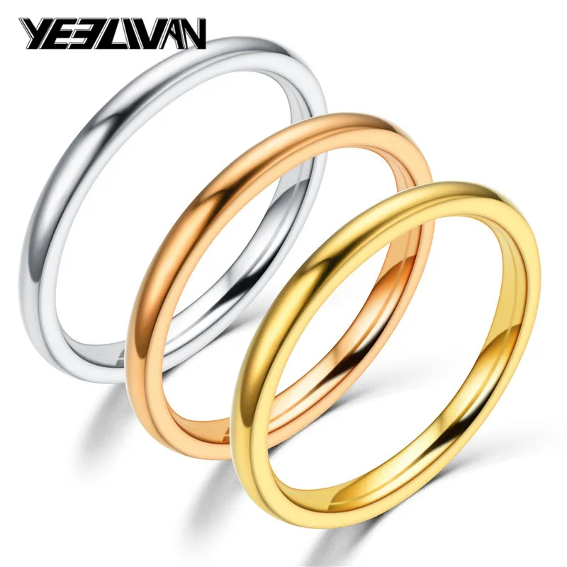 2MM Combination Joint Rings New 316L Stainless Steel Fashion Women's Wedding Rings Gold Rose Silver Color Rings for Girls anillo
2MM Combination Joint Rings New 316L Stainless Steel Fashion Women's Wedding Rings Gold Rose Silver Color Rings for Girls anillo