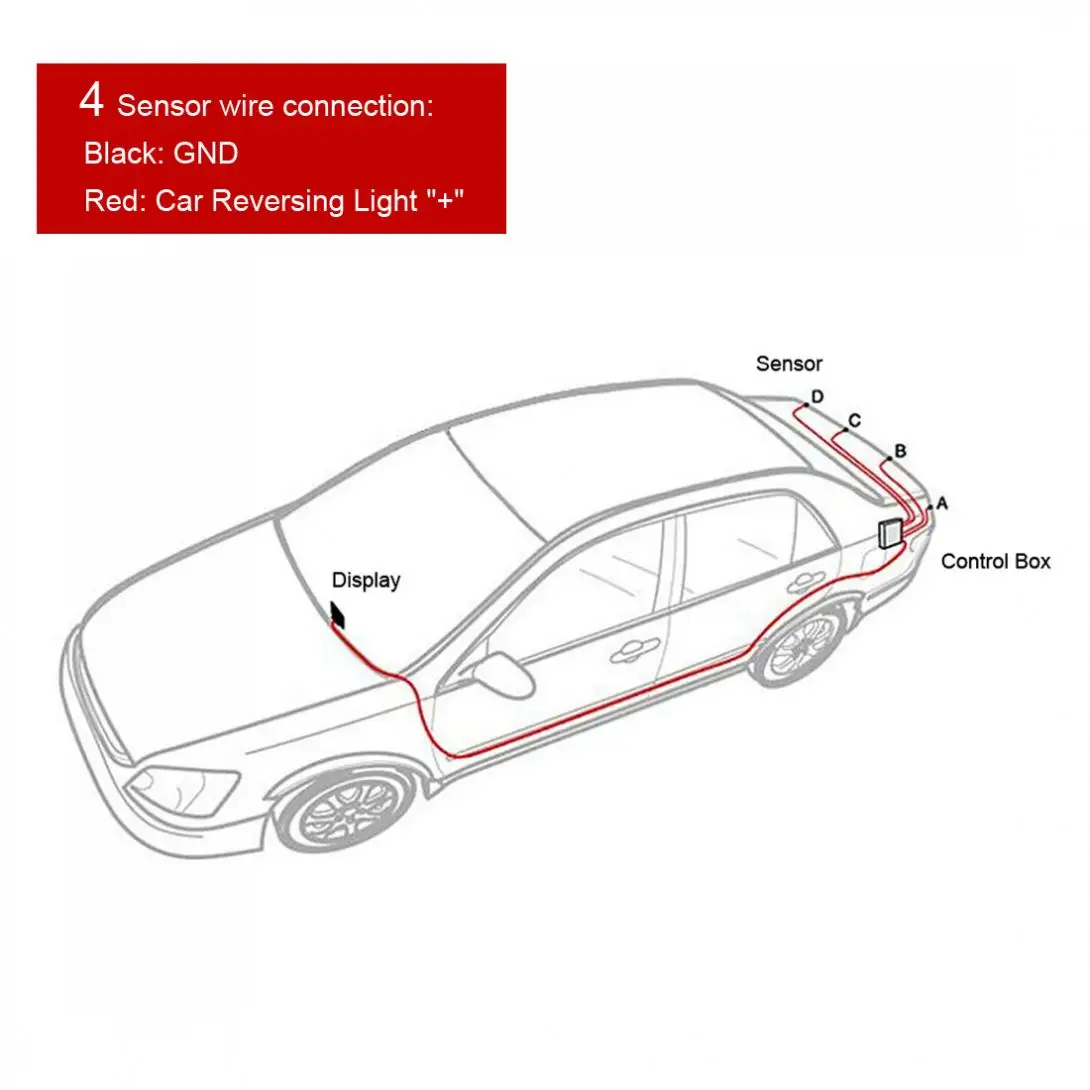Universal LCD Display Car Monitor Parking Sensor Kit Auto Radar Detector 4 Sensors Alarm Indicator Reverse Backup Radar System
Universal LCD Display Car Monitor Parking Sensor Kit Auto Radar Detector 4 Sensors Alarm Indicator Reverse Backup Radar System