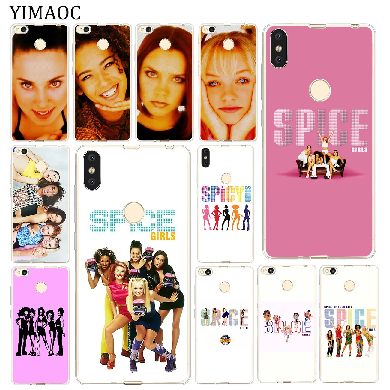 Мягкий силиконовый чехол для телефона YIMAOC spice girls Xiaomi Mi 9 9T CC9 CC9E A3 Pro 8 SE A2 Lite A1 pocophone f1