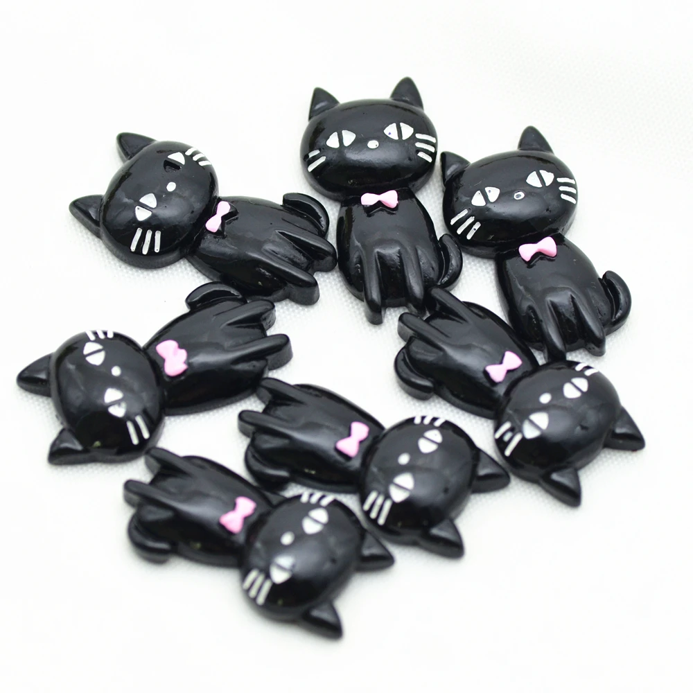16*32mm Kawaii Pink Bow Black Resin Cat Miniatures,Resin Flatback Cats,Home DIY Accessories
16*32mm Kawaii Pink Bow Black Resin Cat Miniatures,Resin Flatback Cats,Home DIY Accessories