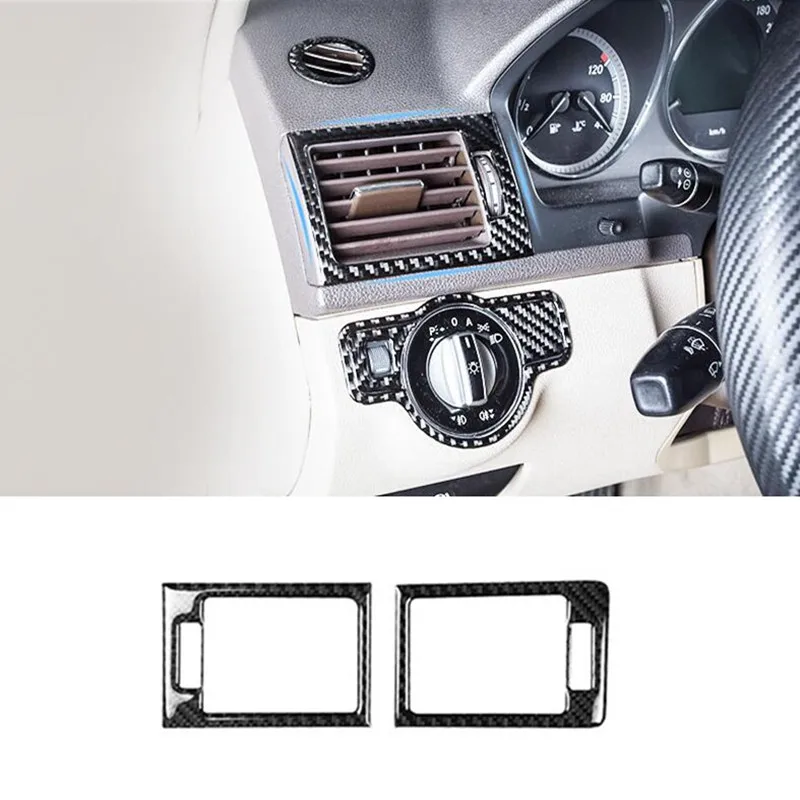 Center Console Both Side Air Conditioner Outlet Cover Trim For Mercedes Benz C class W204 2007-2010 Carbon Fiber Car Accessories
Center Console Both Side Air Conditioner Outlet Cover Trim For Mercedes Benz C class W204 2007-2010 Carbon Fiber Car Accessories
