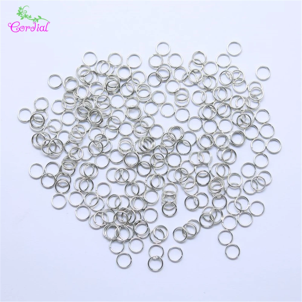 Fashion Jump Rings Split Rings 100Pcs/Lot 7mm Nickel-free Gauge Diameter Split Rings For Bracelet Necklace Pendant Findings
Fashion Jump Rings Split Rings 100Pcs/Lot 7mm Nickel-free Gauge Diameter Split Rings For Bracelet Necklace Pendant Findings
