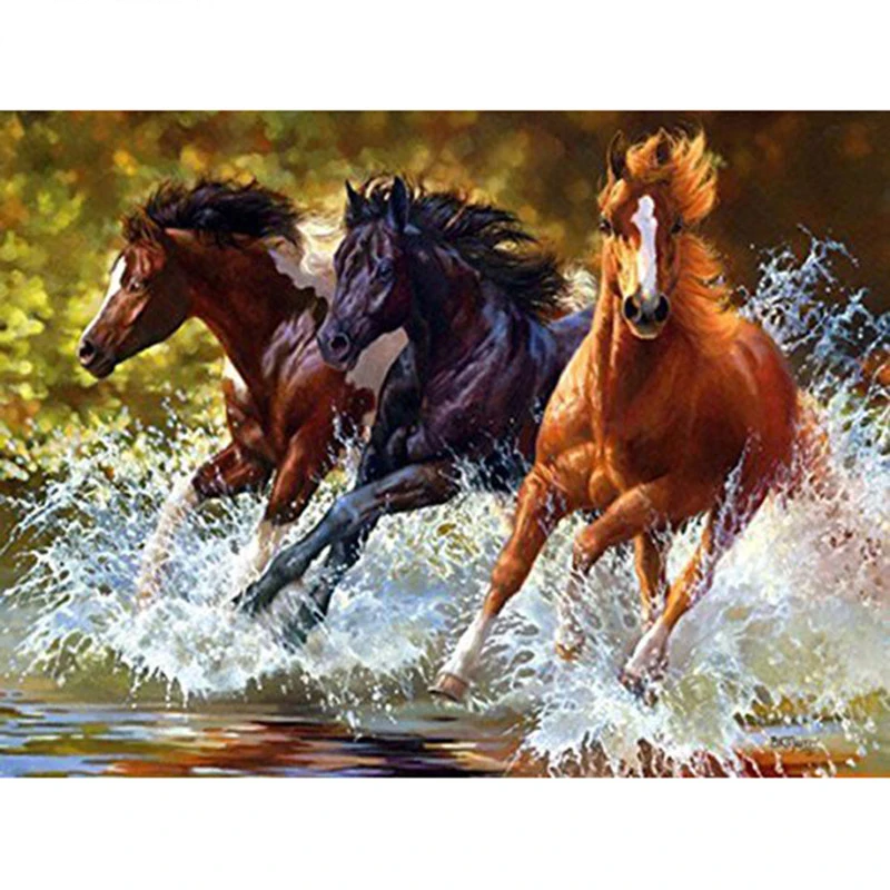 Full square/Round drill Diamond embroidery Running horse 5D DIY diamond Painting Cross Stitch Rhinestone Mosaic decor HYY
Full square/Round drill Diamond embroidery Running horse 5D DIY diamond Painting Cross Stitch Rhinestone Mosaic decor HYY