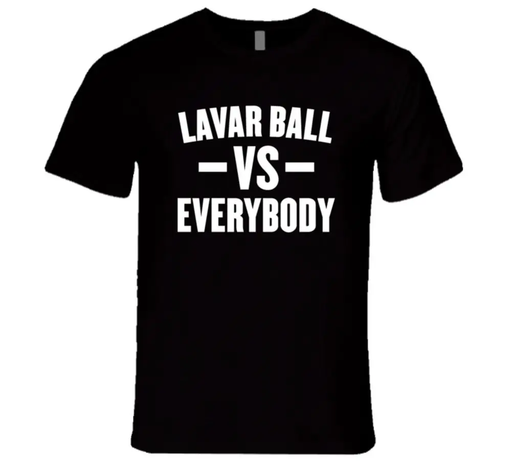 Lavar ball Lonzo Charles Barkley забавная баскетбольная футболка для всех из 100% хлопка летние