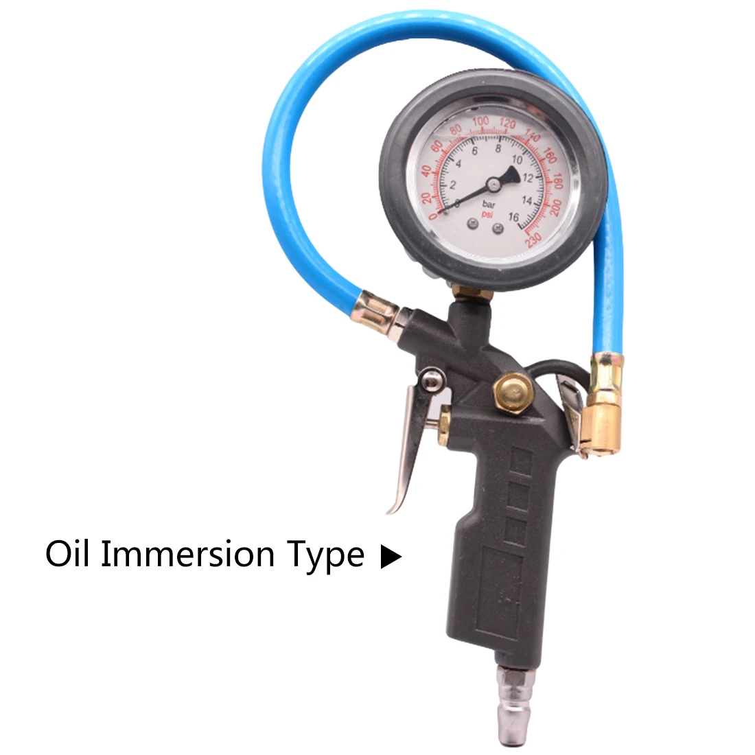 Digital tire pressure test 220PSI Car Tire Air Pressure Gauge Dial Meter Vehicle Inflation Gun Handle Grip Trigger Inflator
Digital tire pressure test 220PSI Car Tire Air Pressure Gauge Dial Meter Vehicle Inflation Gun Handle Grip Trigger Inflator