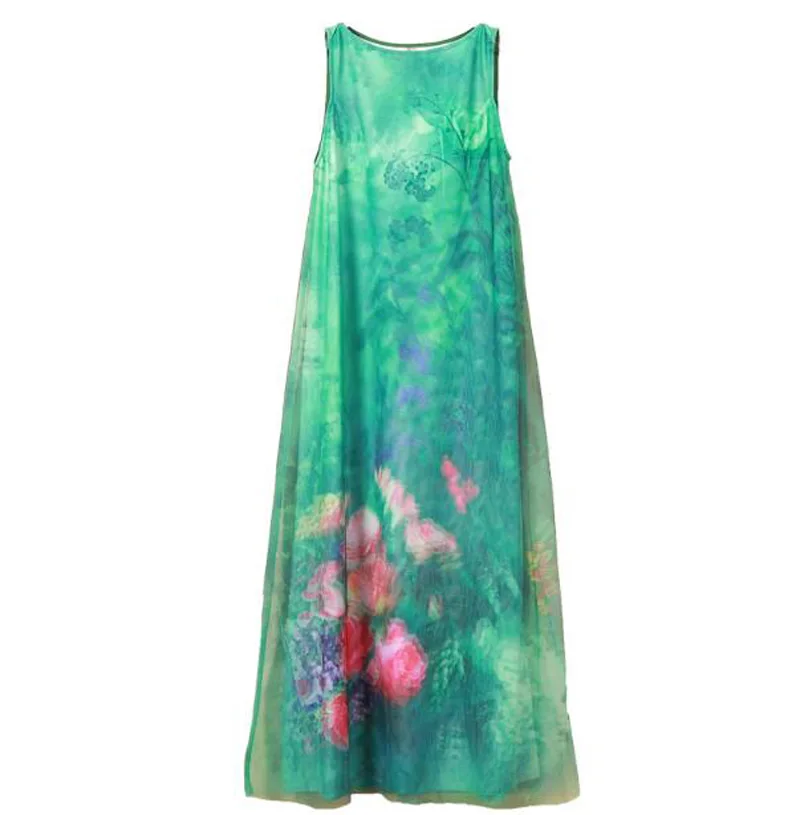 Women Green Dresses Loose 2018 Summer Robes Cotton thin Women Clothes Vintage Dresses Slah neck Print 3D floral Long Dress china
Women Green Dresses Loose 2018 Summer Robes Cotton thin Women Clothes Vintage Dresses Slah neck Print 3D floral Long Dress china