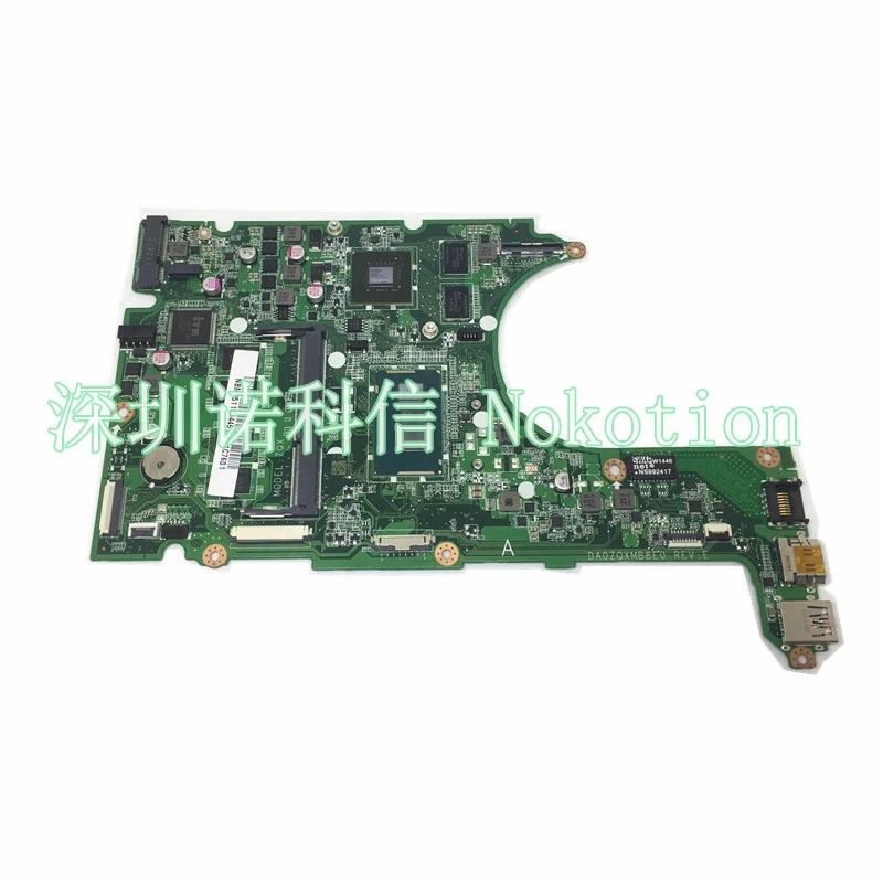 NOKOTION DA0ZQXMB8E0 NBMP511004 NB. MP511.004 материнская плата для acer aspire R3-471G R3-471T материнская плата для ноутбука SR1EB I7-4510U
NOKOTION DA0ZQXMB8E0 NBMP511004 NB. MP511.004 материнская плата для acer aspire R3-471G R3-471T материнская плата для ноутбука SR1EB I7-4510U