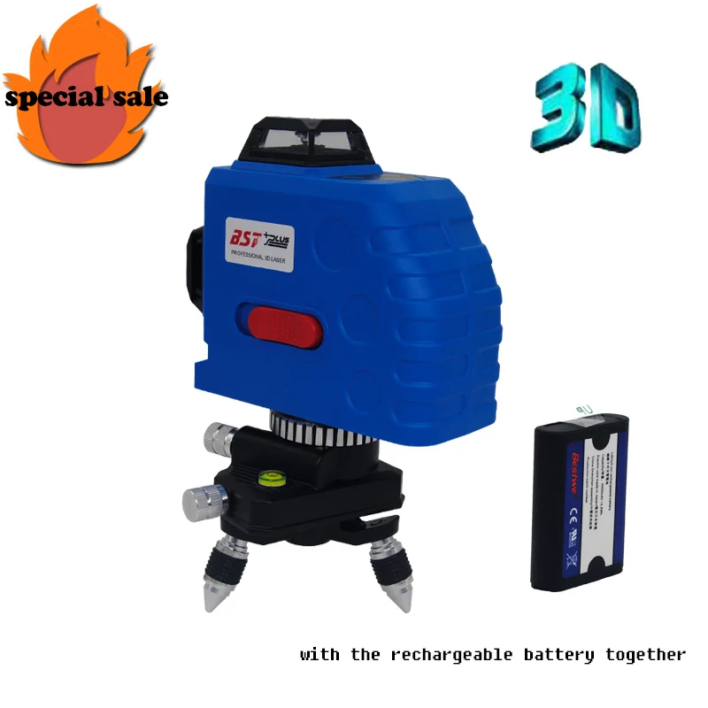 3D 12/8LINES GREEN/BLUE LASER LEVEL SELF-LEVELING 360 HORIZONTAL AND VERTICAL CROSS SUPER POWERFUL B LIN E
3D 12/8LINES GREEN/BLUE LASER LEVEL SELF-LEVELING 360 HORIZONTAL AND VERTICAL CROSS SUPER POWERFUL B LIN E