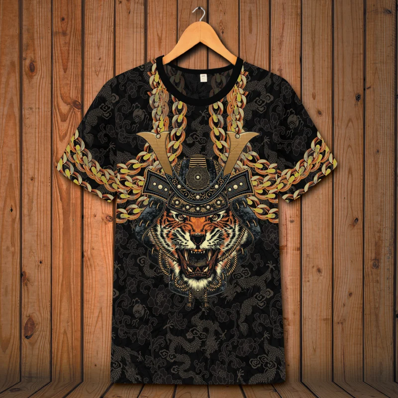 Domineering Tiger Head Pattern Printing oversized short sleeve t shirt Summer 2018 New hollow breathable top quality t shirt men
Domineering Tiger Head Pattern Printing oversized short sleeve t shirt Summer 2018 New hollow breathable top quality t shirt men