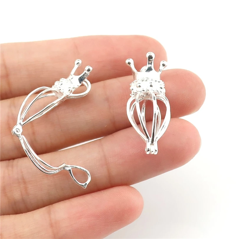 3PCS Real Pearl Cage Twist Flower Crown Ball Locket Pendant Necklaces Making Aromatherapy Handmade Gift For Women Jewelry
3PCS Real Pearl Cage Twist Flower Crown Ball Locket Pendant Necklaces Making Aromatherapy Handmade Gift For Women Jewelry