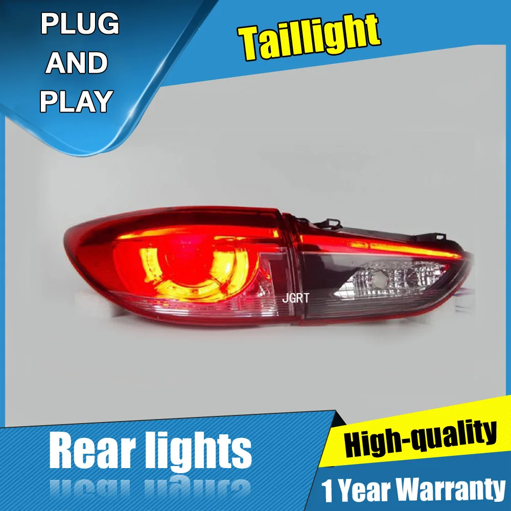 4PCS Car Styling for Mazda 6 Taillights 2014-2015 for Mazda 6 LED Tail Lamp+Turn Signal+Brake+Reverse LED light
4PCS Car Styling for Mazda 6 Taillights 2014-2015 for Mazda 6 LED Tail Lamp+Turn Signal+Brake+Reverse LED light