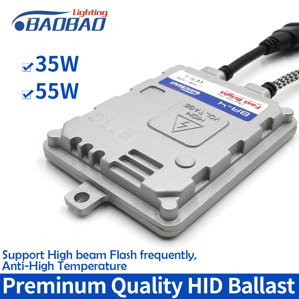 BAOBAO 35W 55W Ultra Fast Bright Car HID Ballast Xenon Headlight Ballast BA-4 Plus+Full Digital Xenon Ballast Waterproof
BAOBAO 35W 55W Ultra Fast Bright Car HID Ballast Xenon Headlight Ballast BA-4 Plus+Full Digital Xenon Ballast Waterproof