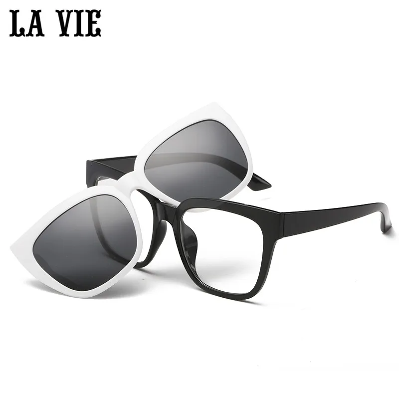 Фото Магнитные мужские и женские очки клипсы LA VIE съемные поляризационные