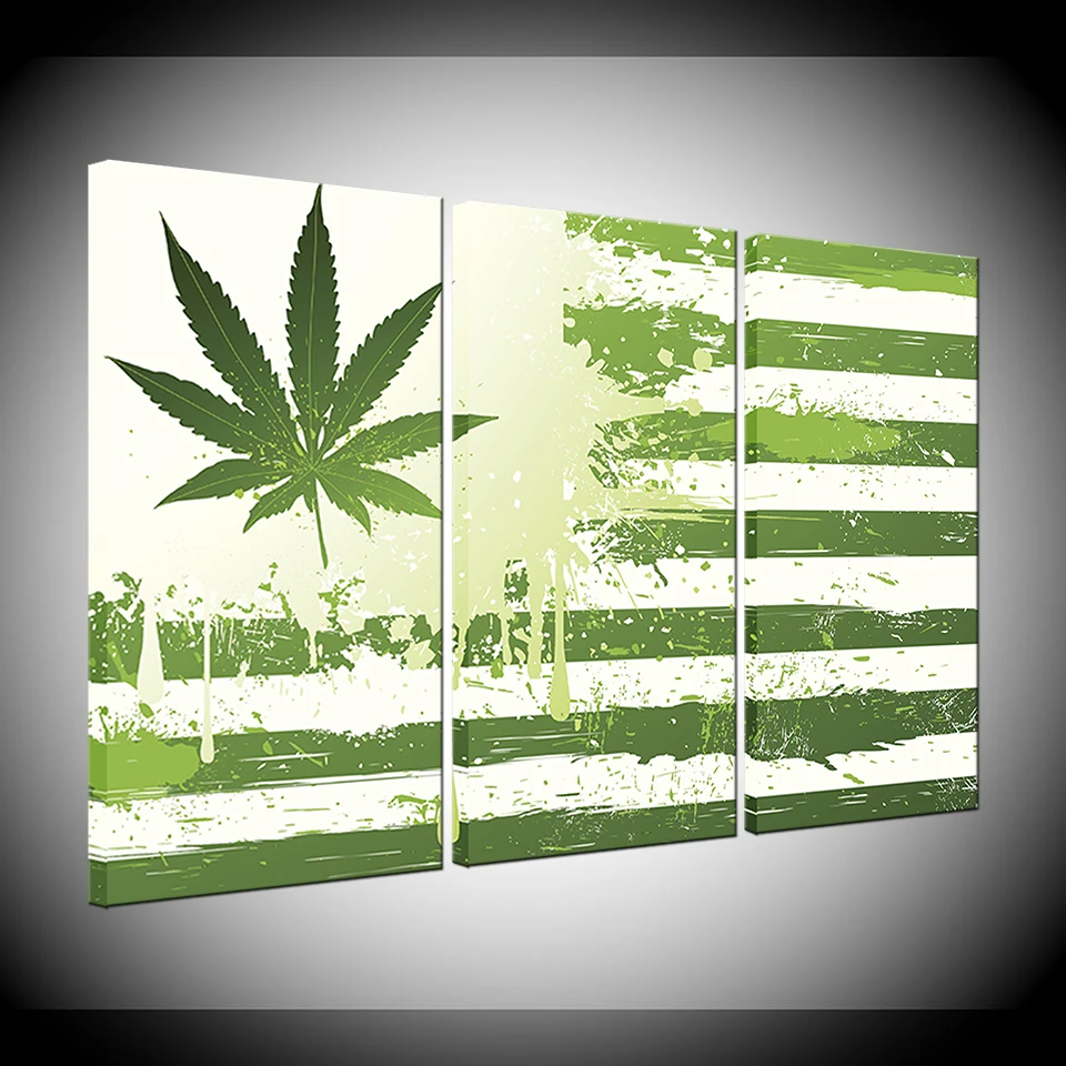 Canvas Painting weed header abstract flag 3 Pieces Wall Art Painting Modular Sport Wallpapers Poster Print Home Decor
Canvas Painting weed header abstract flag 3 Pieces Wall Art Painting Modular Sport Wallpapers Poster Print Home Decor