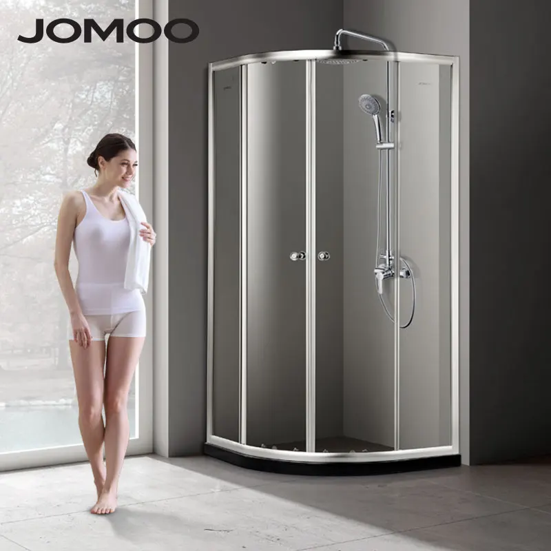 JOMOO 304 stainless steel hinges and handles/8mm toughened glass /bathroom shower rooms /shower cabins/shower enclosures
JOMOO 304 stainless steel hinges and handles/8mm toughened glass /bathroom shower rooms /shower cabins/shower enclosures