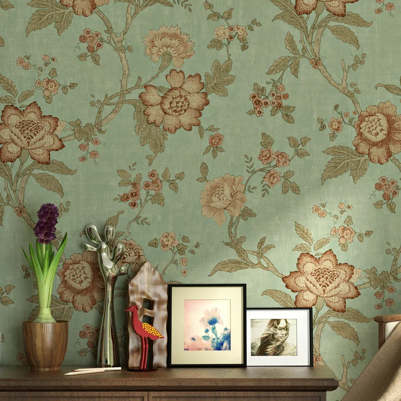 beibehang American nostalgia flower wallpaper living room upscale hotel backdrop flower bird tree branch classical wallpaper
beibehang American nostalgia flower wallpaper living room upscale hotel backdrop flower bird tree branch classical wallpaper