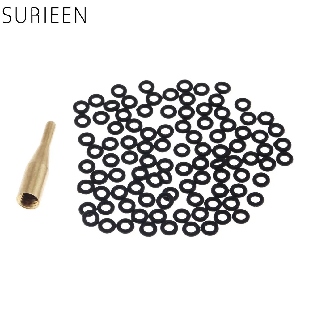 SURIEEN Professional 1Pc Brass Darts Aluminum Shaft O Ring Installer Dart Tool Dart Accessories With 100ps Rubber O Ring 2mmX4mm
SURIEEN Professional 1Pc Brass Darts Aluminum Shaft O Ring Installer Dart Tool Dart Accessories With 100ps Rubber O Ring 2mmX4mm