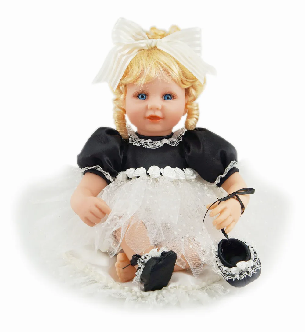 Cosette Black&White Baby Dolls 16-Inch/40CM Ballet Girl High-Quality Cute Birthday Gift Home Decor
Cosette Black&White Baby Dolls 16-Inch/40CM Ballet Girl High-Quality Cute Birthday Gift Home Decor